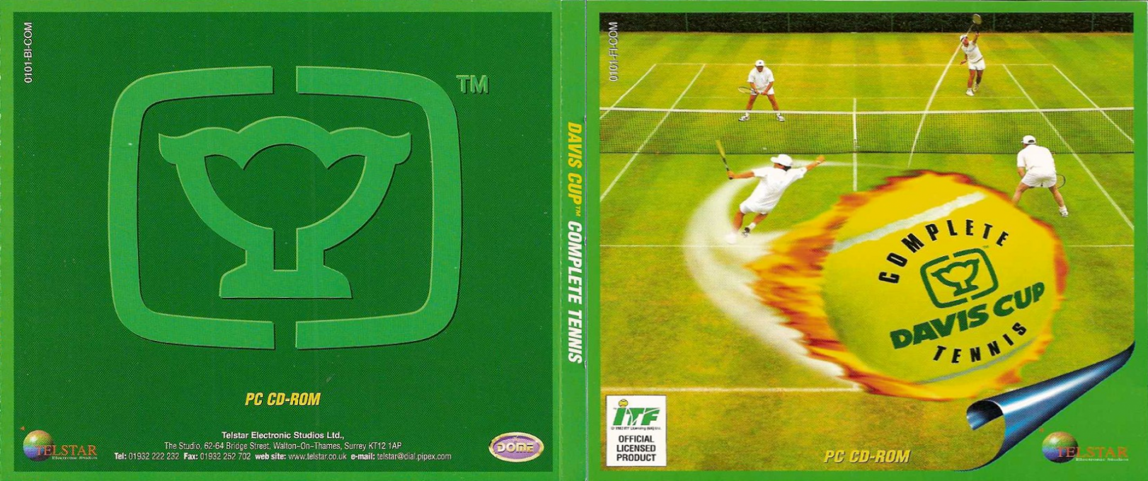 Davis Cup Complete Tennis — box-texture (CUS)