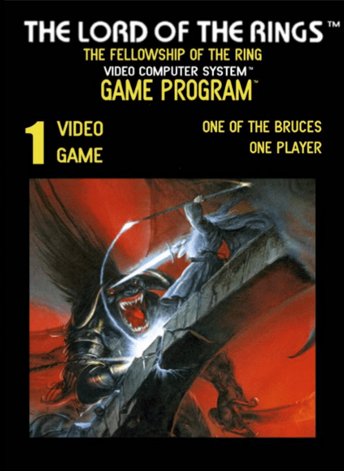Lord Of The Rings - The Fellowship Of The Ring, The box art