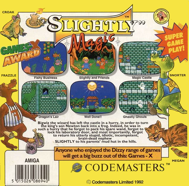 Slightly Magic — box-2D-back (CUS)
