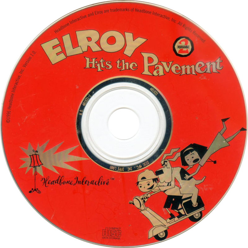 Elroy Hits the Pavement — support-2D (US)