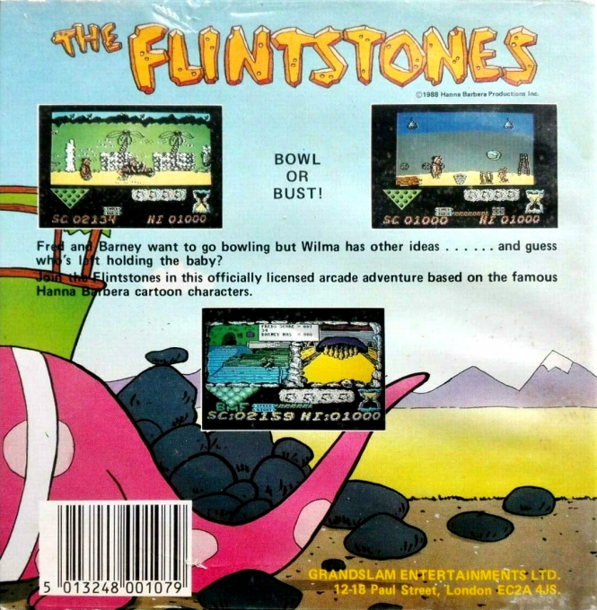 The Flintstones — box-2D-back (EU)