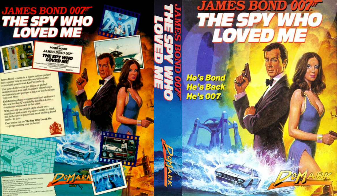 James Bond 007 - The Spy Who Loved Me — box-texture (EU)