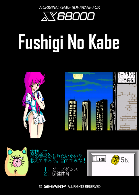 Fushigi No Kabe — box-2D (SS)