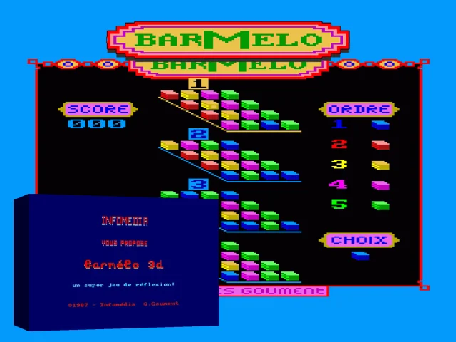 Barmelo 3D — mixrbv2 (WOR)