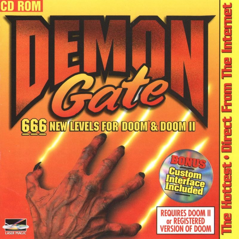 Demon Gate - 666 New Levels For Doom And Doom 2 box art