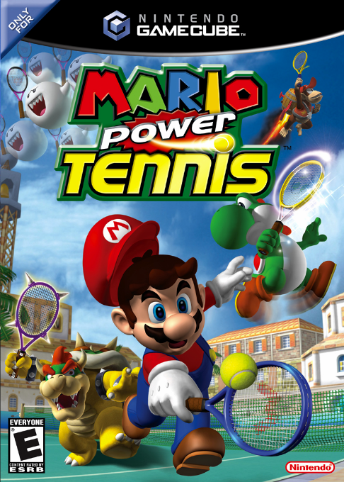 Mario Tennis GC box art