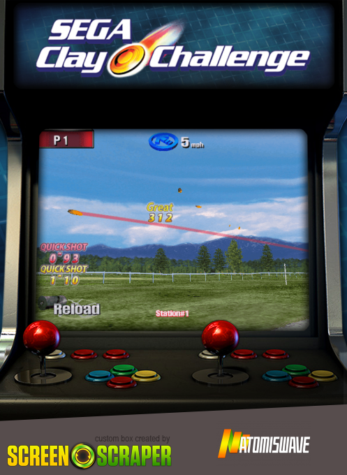 Sega Clay Challenge — box-2D (SS)