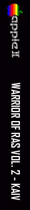 Warrior of Ras Vol. 2 - Kaiv — box-2D-side (WOR)