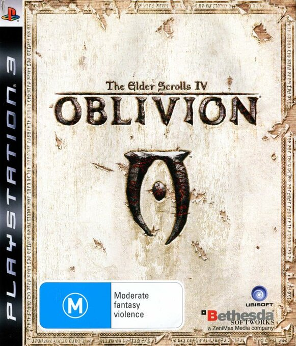 Elder Scrolls IV, The - Oblivion — box-2D (AU)