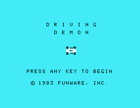 Driving Demon — sstitle (WOR)