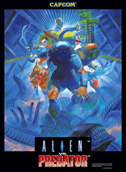 Alien vs. Predator — box-2D (JP)