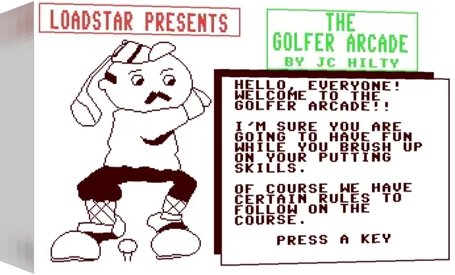 The Golfer Arcade — box-3D (WOR)