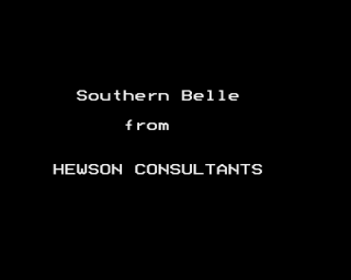 Southern Belle — sstitle (EU)