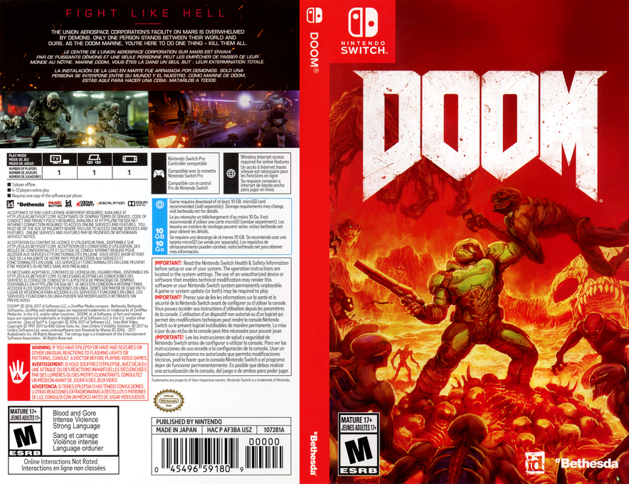 Doom — box-texture (US)