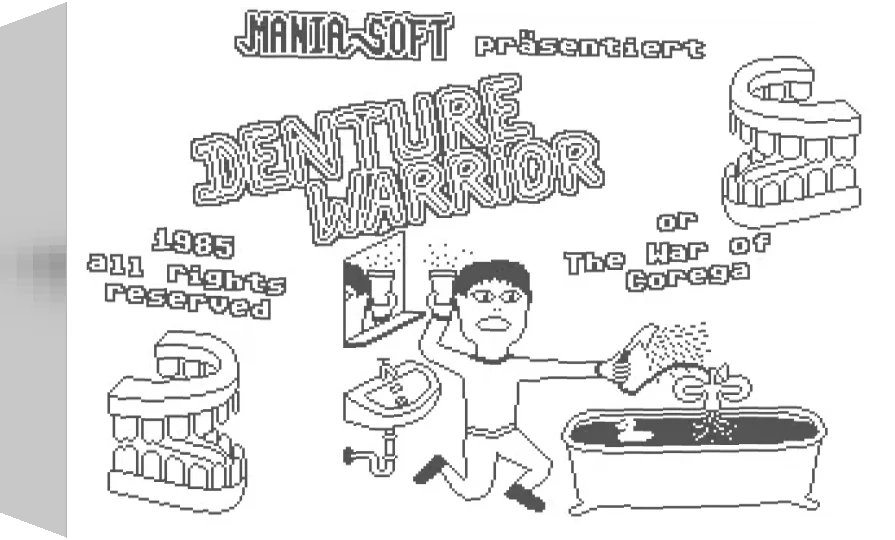 Denture Warrior - The War of Conga — box-3D (WOR)
