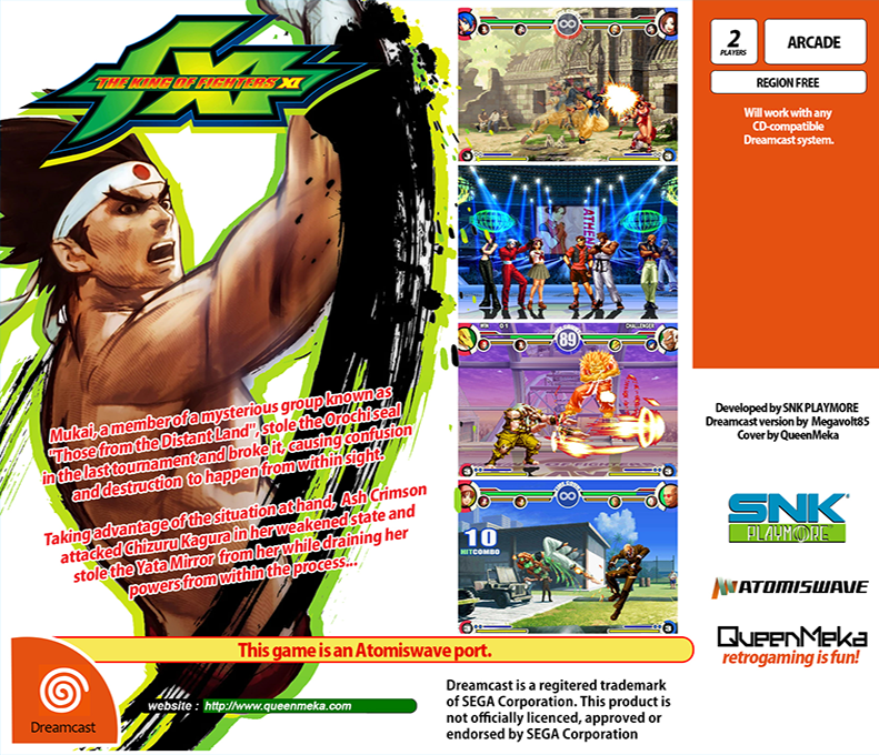 King of Fighters 11, The — box-2D-back (JP)