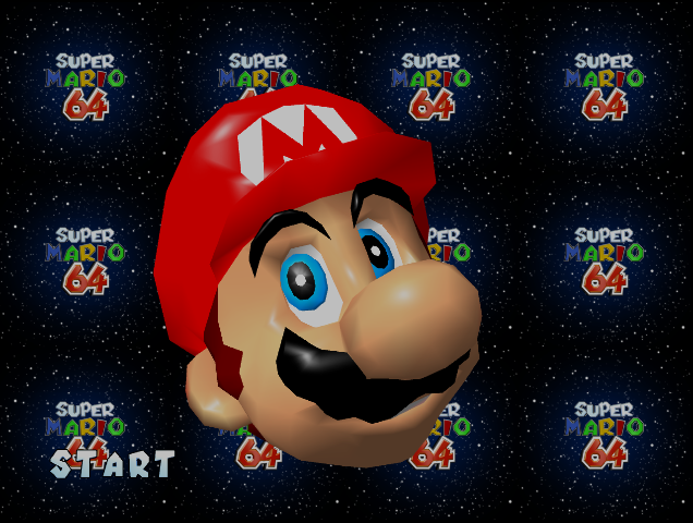 Super Mario 64 — sstitle (WOR)