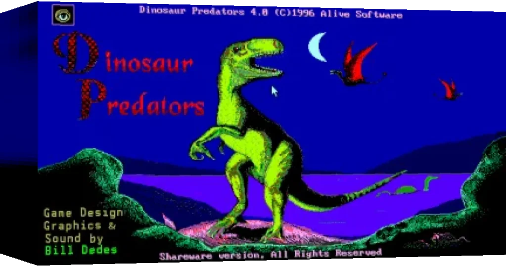 Dinosaur Predators — box-3D (WOR)