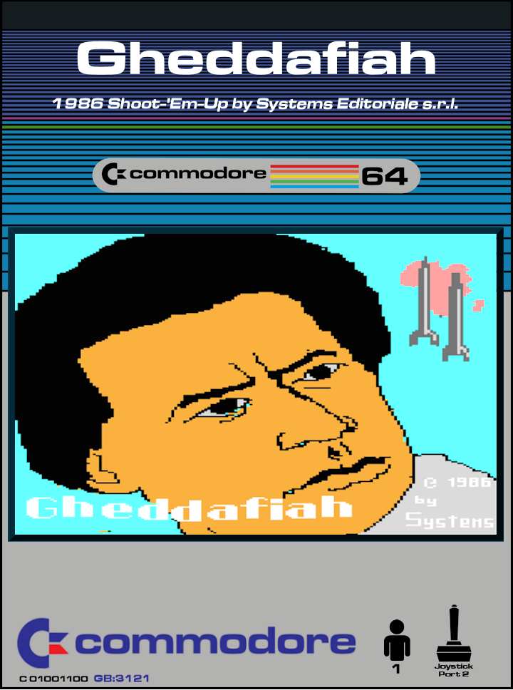 Gheddafiah box art