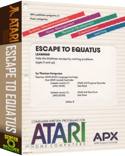 Escape to Equatus — box-3D (US)