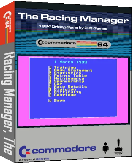 The Racing Manager — box-3D (CUS)