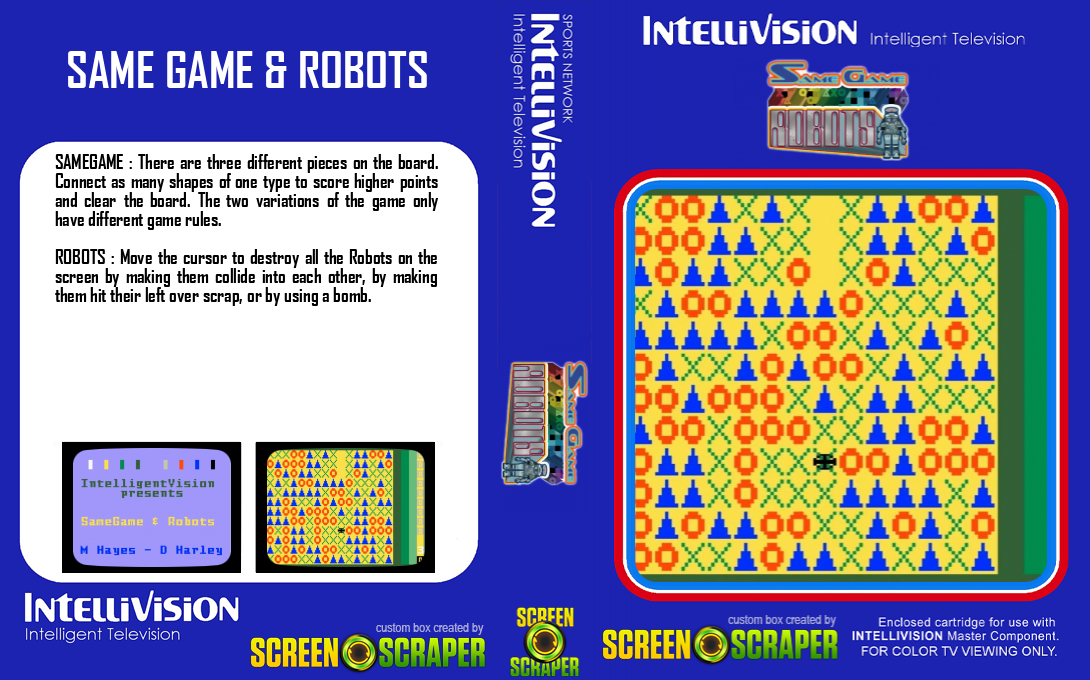 Same Game & Robots — box-texture (SS)