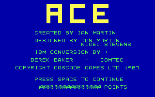 ACE - Air Combat Emulator — ss (WOR)
