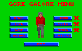 Gore Galore : The Breakout box art