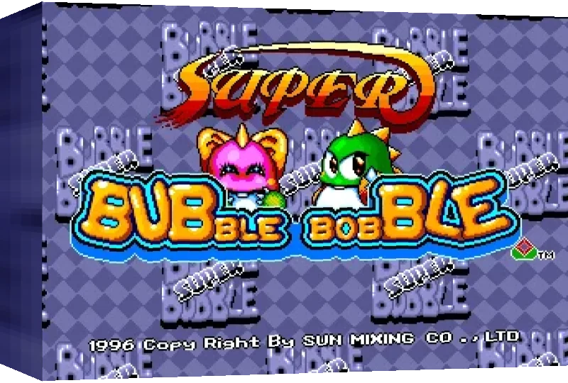 Super Bubble Bobble — box-3D (WOR)