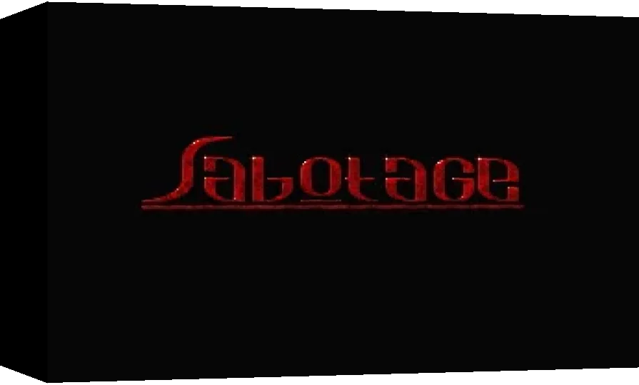 Sabotage — box-3D (WOR)