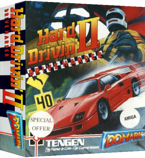 Hard Drivin' II - Drive Harder — box-3D (EU)