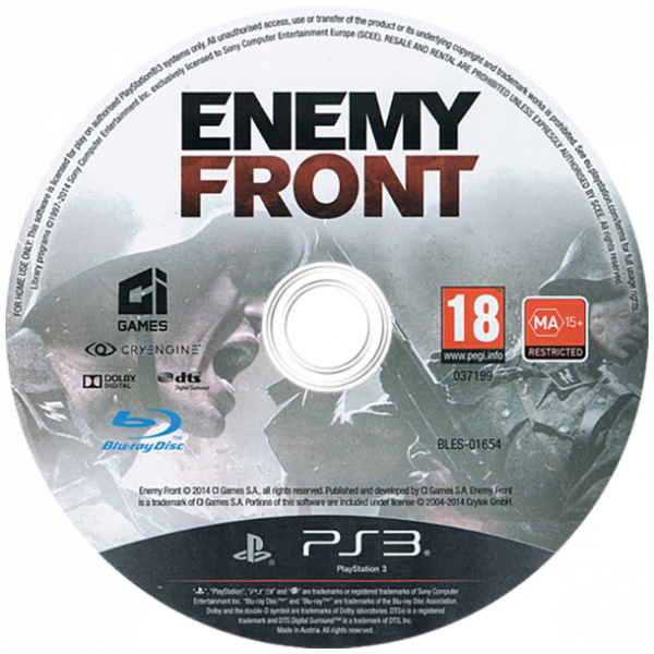 Enemy Front — support-2D (EU)