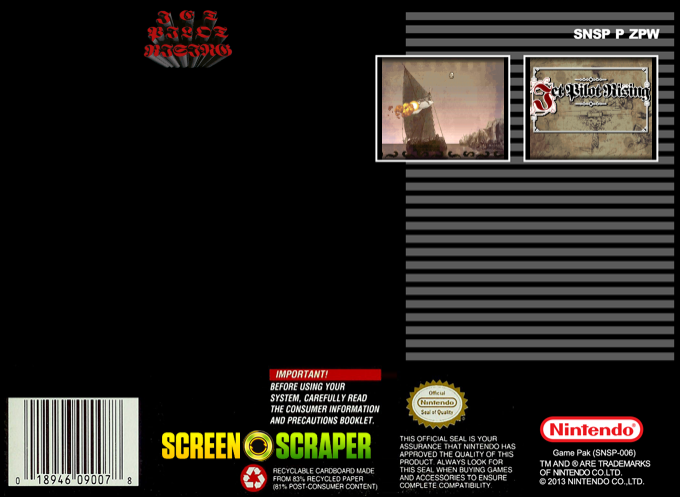 Jet Pilot Rising — box-2D-back (SS)