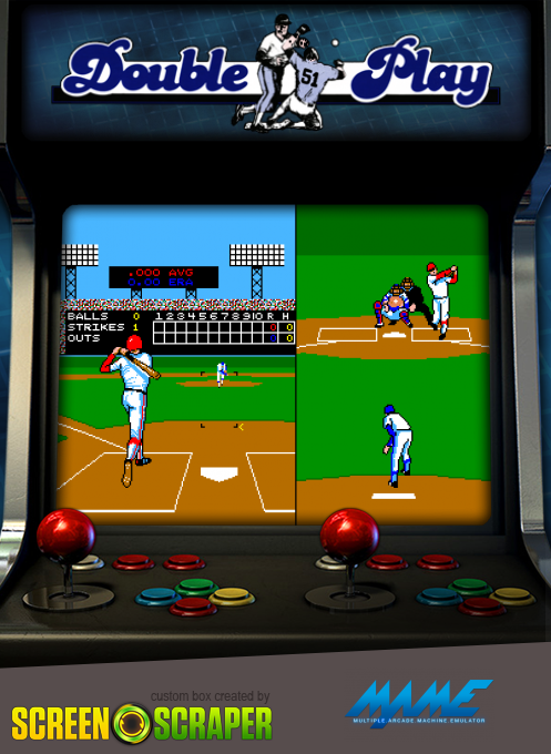 Super Baseball Double Play Home Run Derby — box-2D (SS)