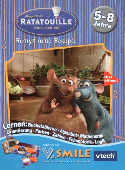 Ratatouille - Remy's New Recipes — box-2D (DE)