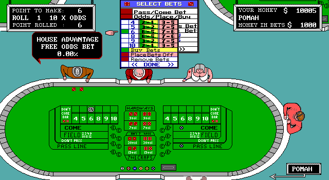 Casino Craps — ss (US)