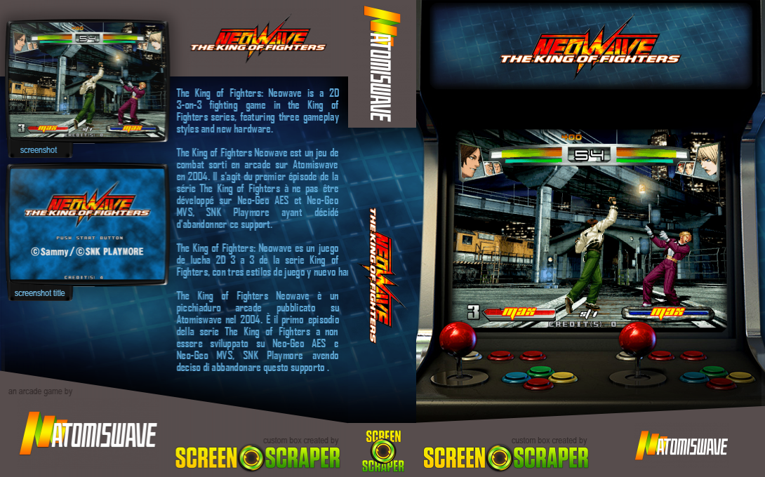 The King of Fighters Neowave — box-texture (SS)