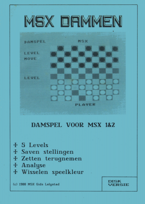 Damspel box art