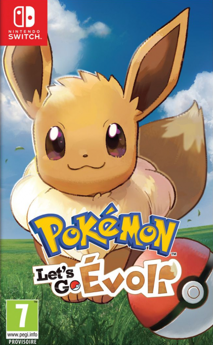 Pokémon - Let's Go, Eevee! — box-2D (FR)