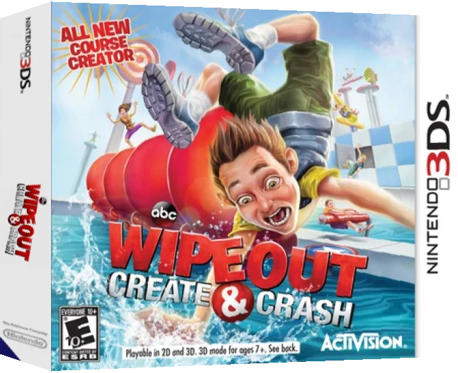 Wipeout - Create & Crash — box-3D (US)