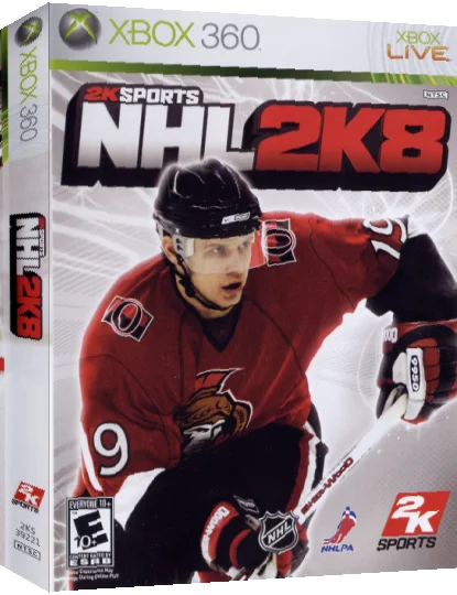 NHL 2K8 — box-3D (US)