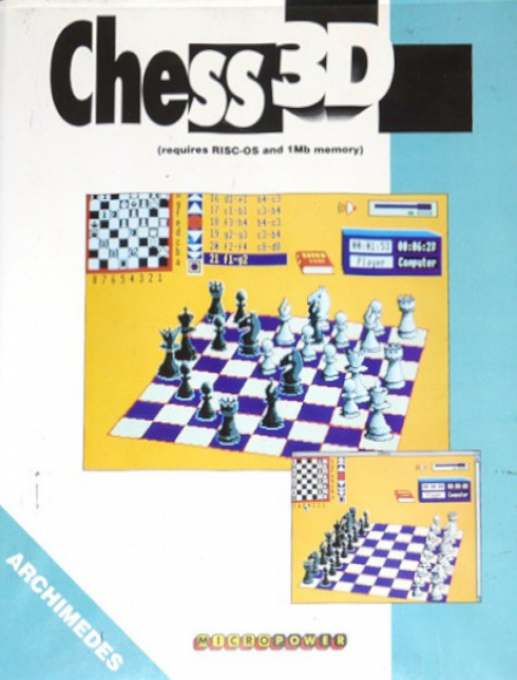 Chess 3D box art