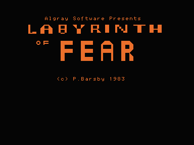 Labyrinth Of Fear — sstitle (WOR)