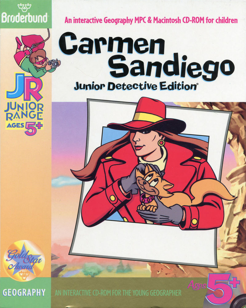 Where in the World Is Carmen Sandiego?: Junior Detective Edition box art