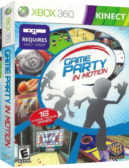 Game Party - In Motion — box-3D (US)