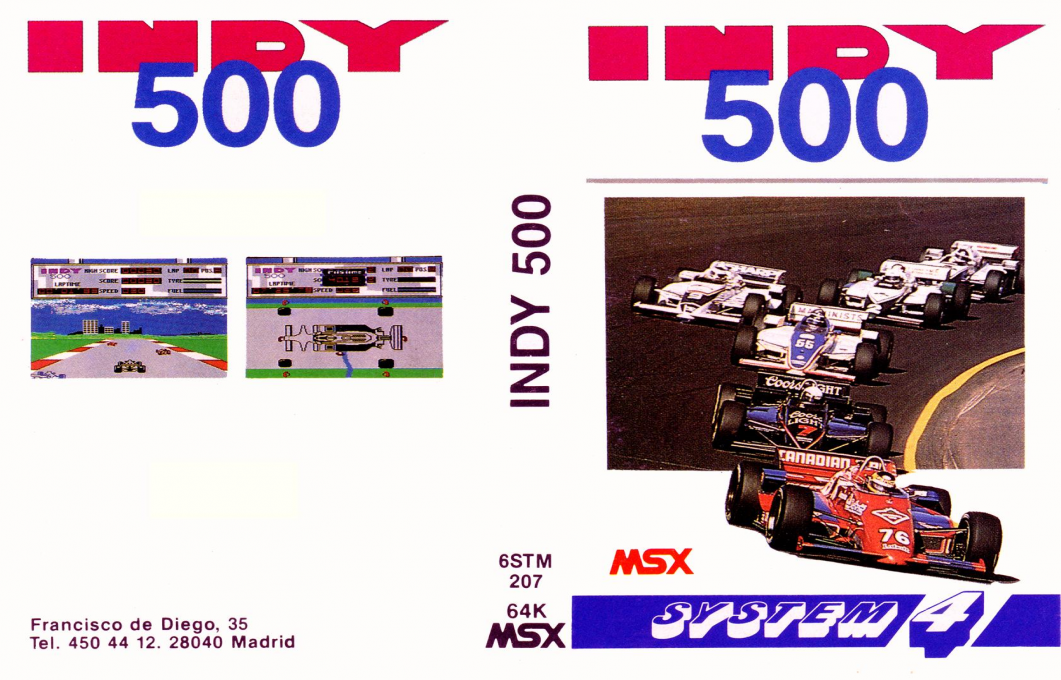 Indy 500 — box-texture (SP)