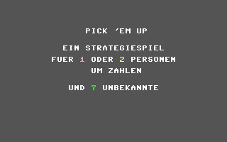 Pick 'em Up — sstitle (DE)