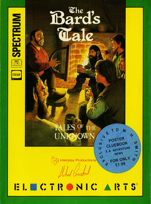 Bard's Tale, The box art