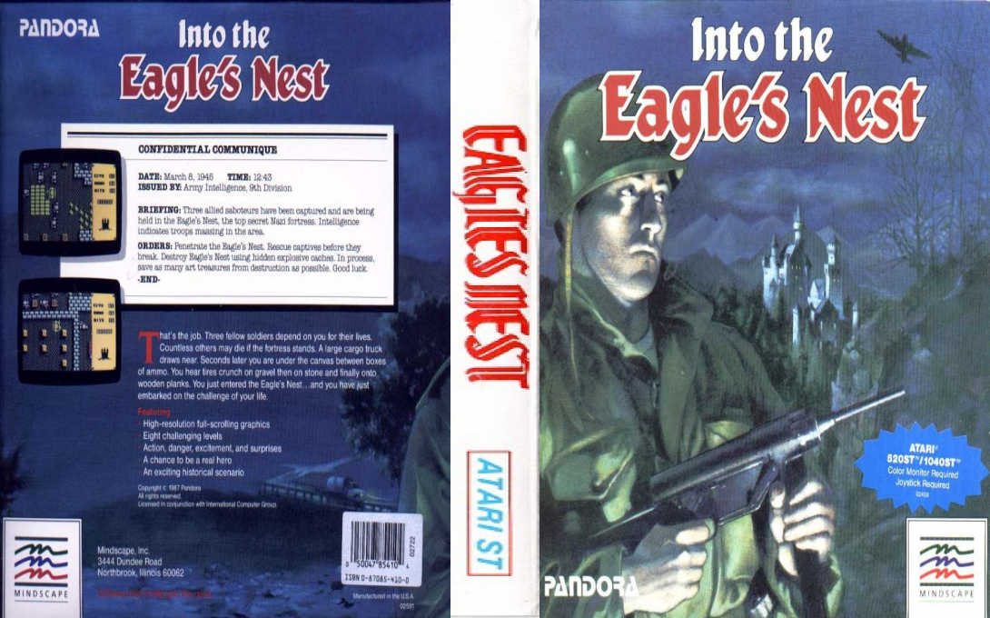 Into The Eagle's Nest — box-texture (US)