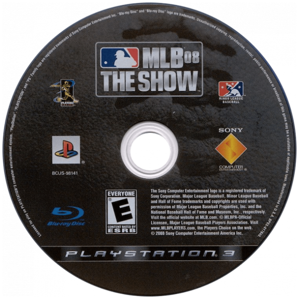 MLB 08 - The Show — support-2D (US)